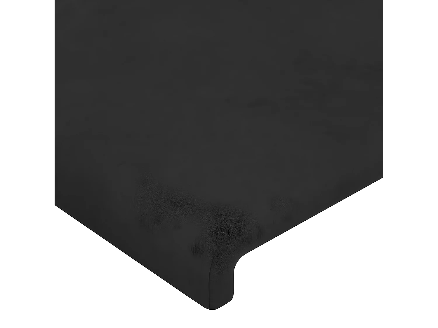 2er-set-Kopfteil,Bettkopfteile Schwarz 90x5x78/88 cm Samt -gkd134421
