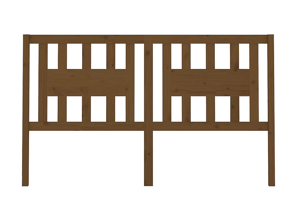 Testiera | Testata del letto per Letto ambra 126x4x100 cm in Legno di Pino