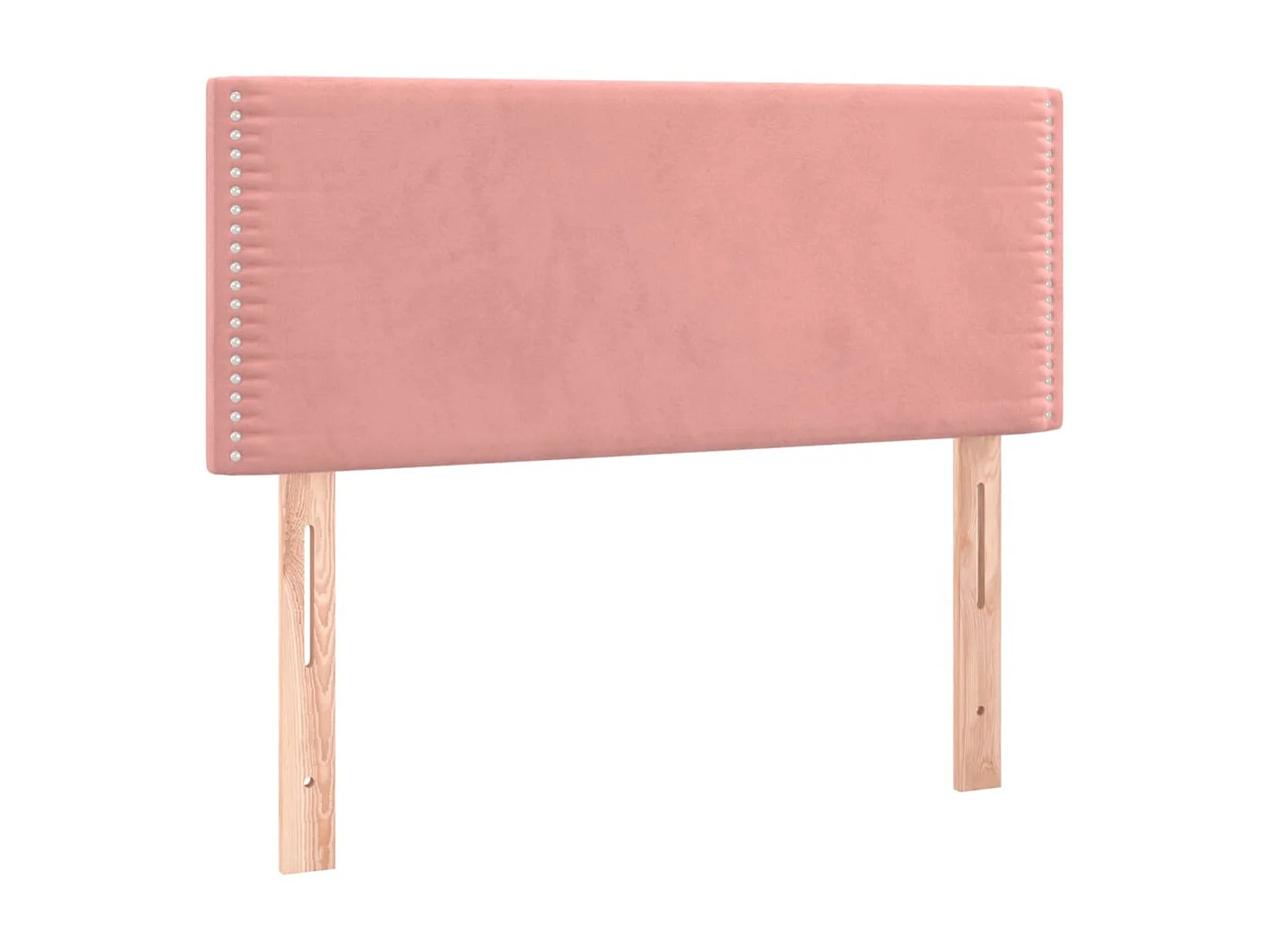 Tête de lit à LED Rose 80x5x78,88 cm Velours LKC90438 BonneVie Meuble