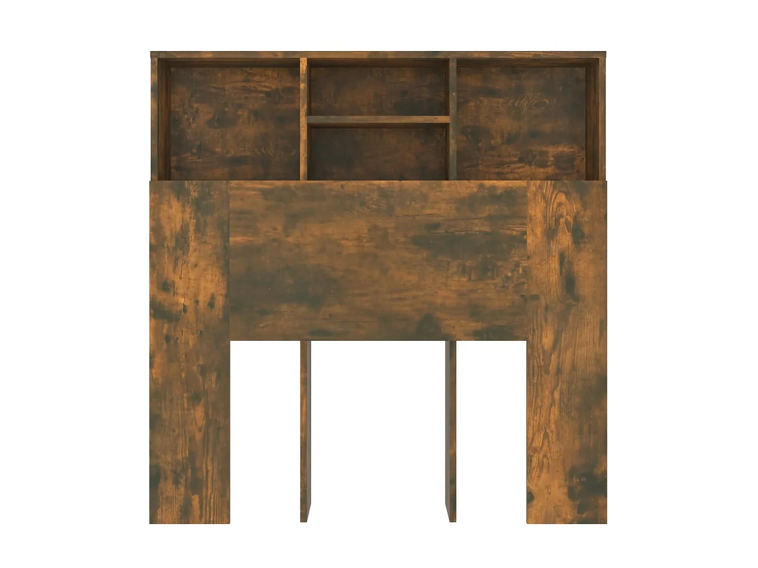 Armoire de tête de lit Chêne fumé 100x19x103,5 cm POI77032 BonneVie Meuble