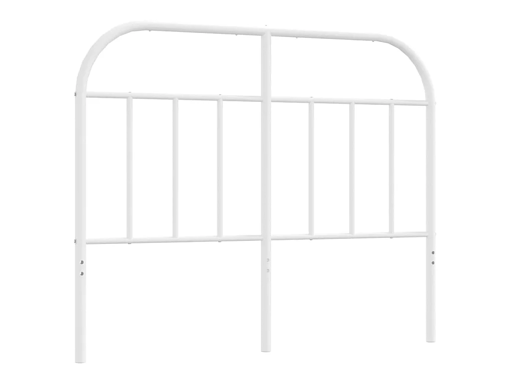 Cabeceira de cama 120 cm metal branco PT940648