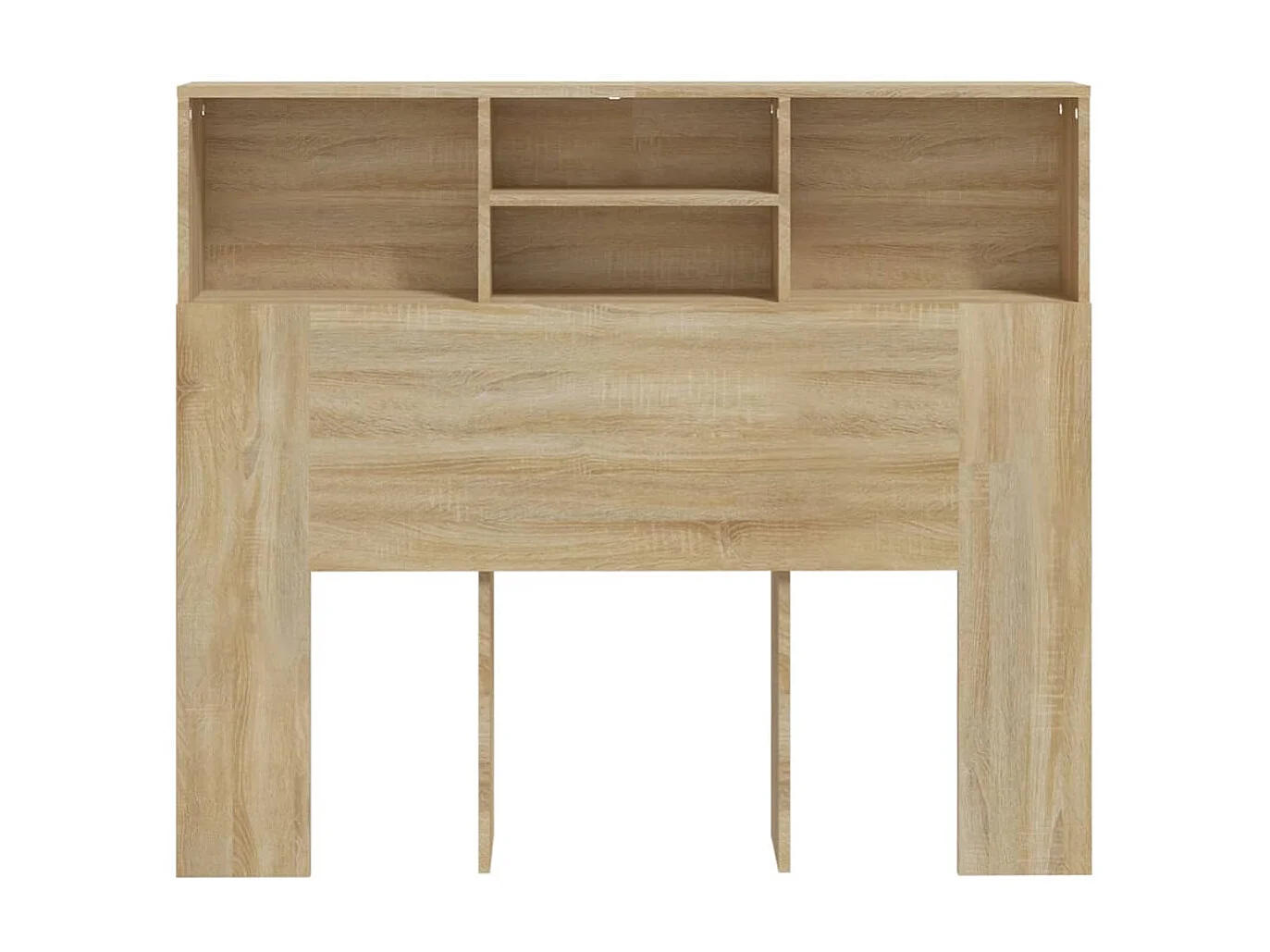 Armoire de tête de lit Chêne sonoma 120x19x103,5 cm POI53420 BonneVie Meuble