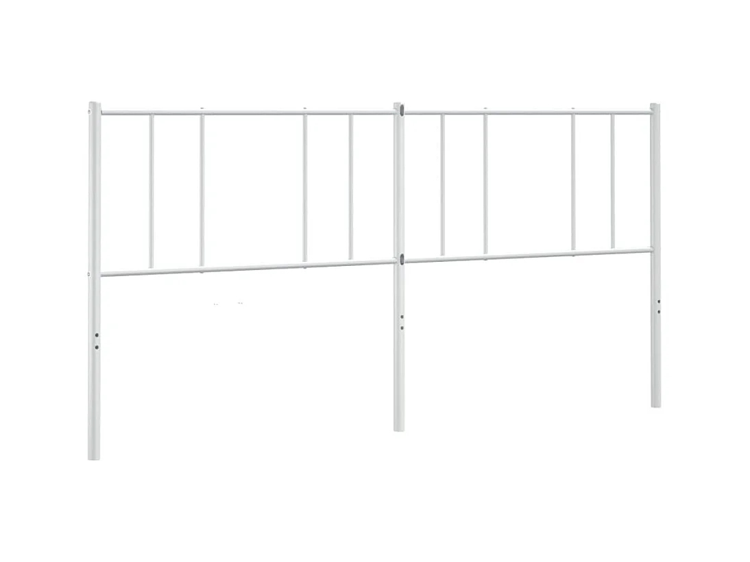 Testiera | Testata del letto in Metallo Bianco 200 cm