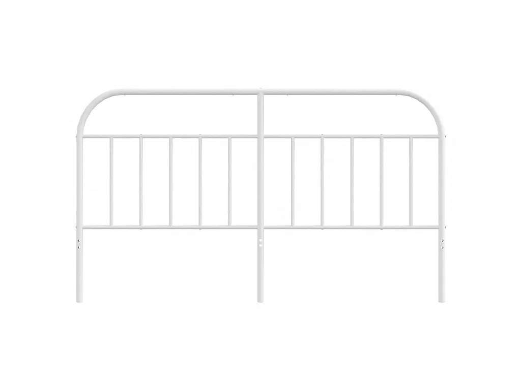 Cabeceira de cama 180 cm metal branco PT505318