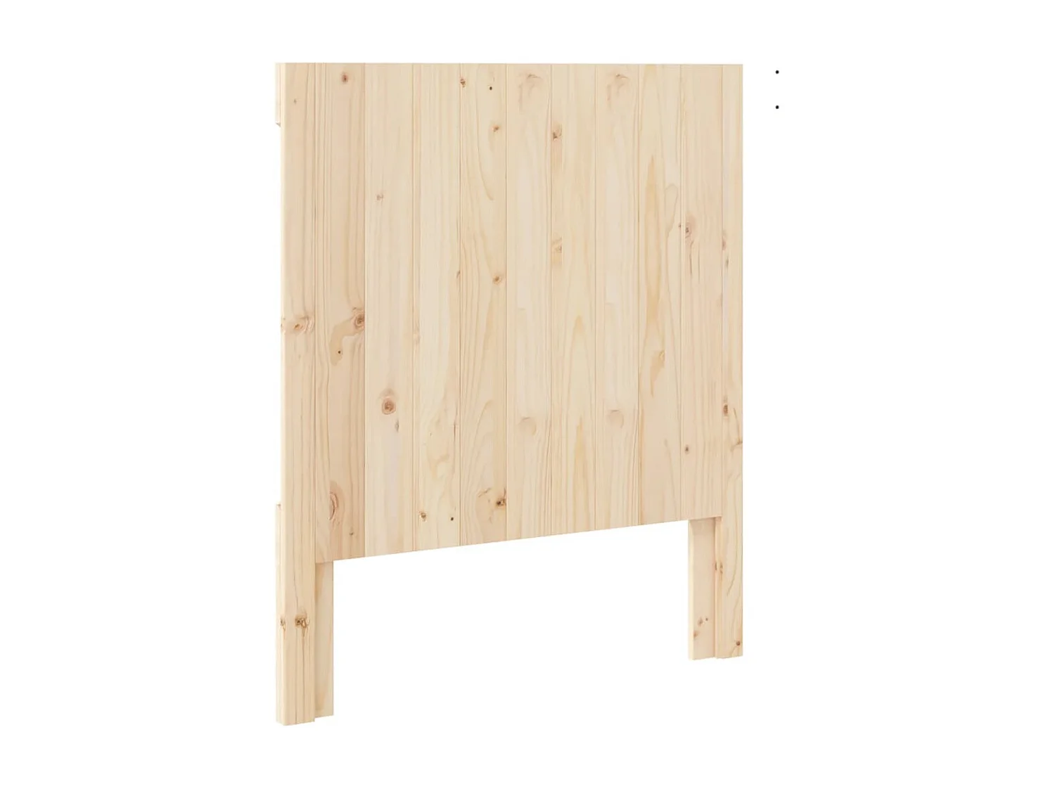 Tête de lit 90x104 cm bois massif de pin POI57487 BonneVie Meuble