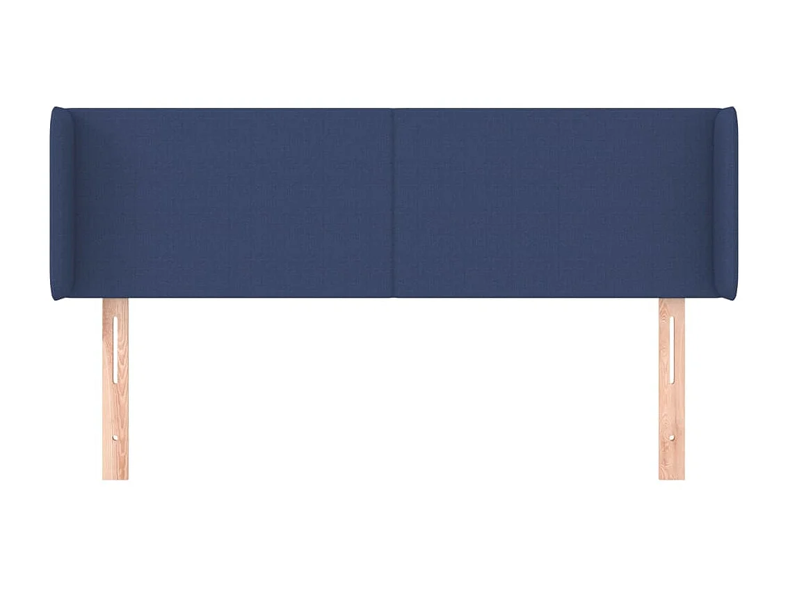 Tête de lit avec oreilles Bleu 147x16x78,88 cm Tissu LKC54493 BonneVie Meuble