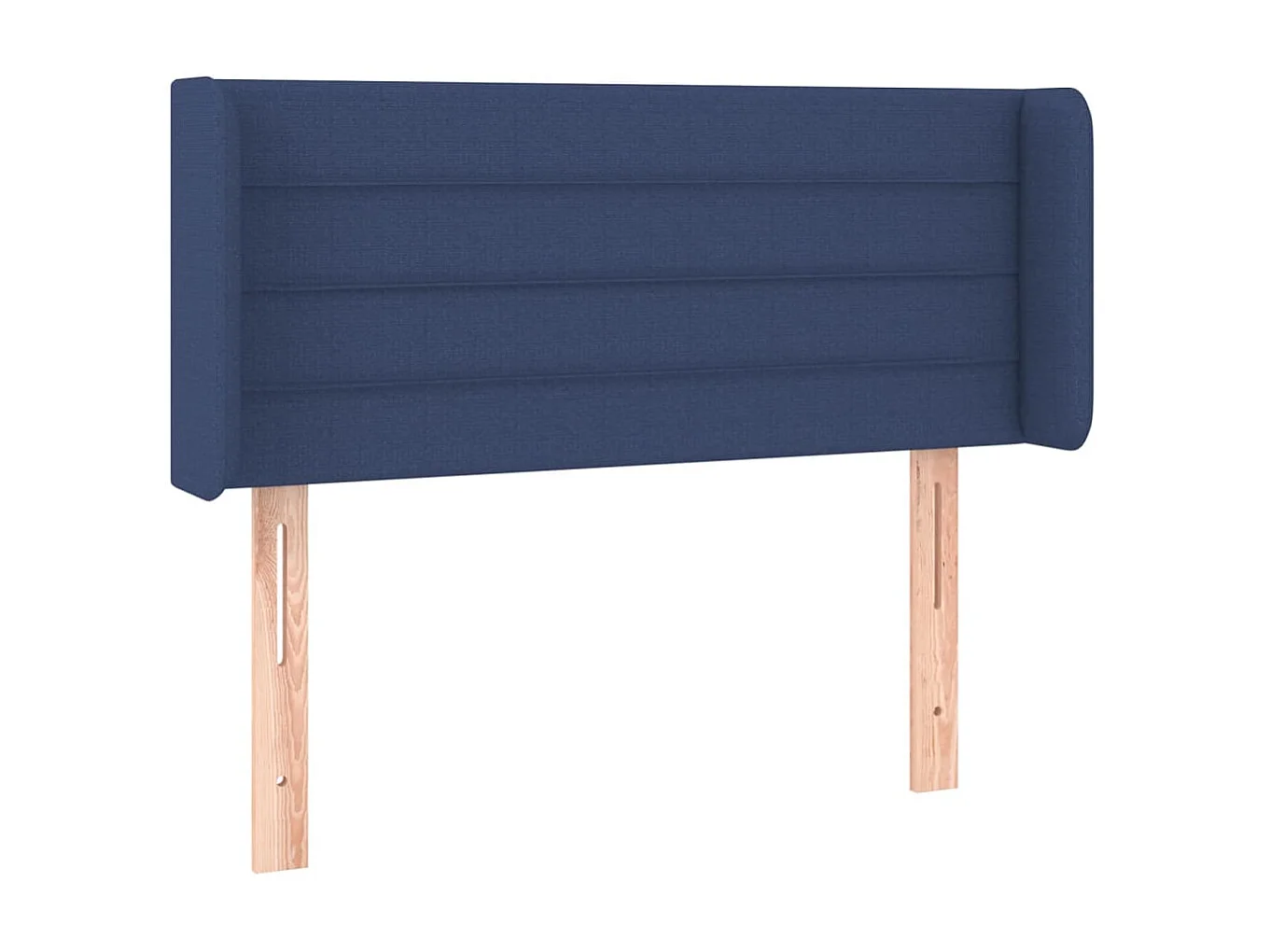 Tête de lit à LED Bleu 103x16x78/88 cm Tissu POI95121 BonneVie Meuble