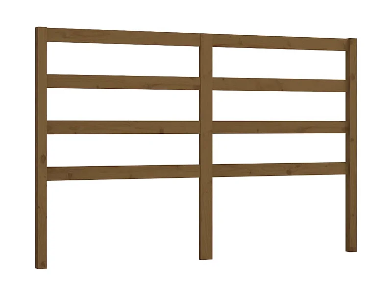 Testiera | Testata del letto per Letto ambra 166x4x100 cm in Legno Massello di Pino