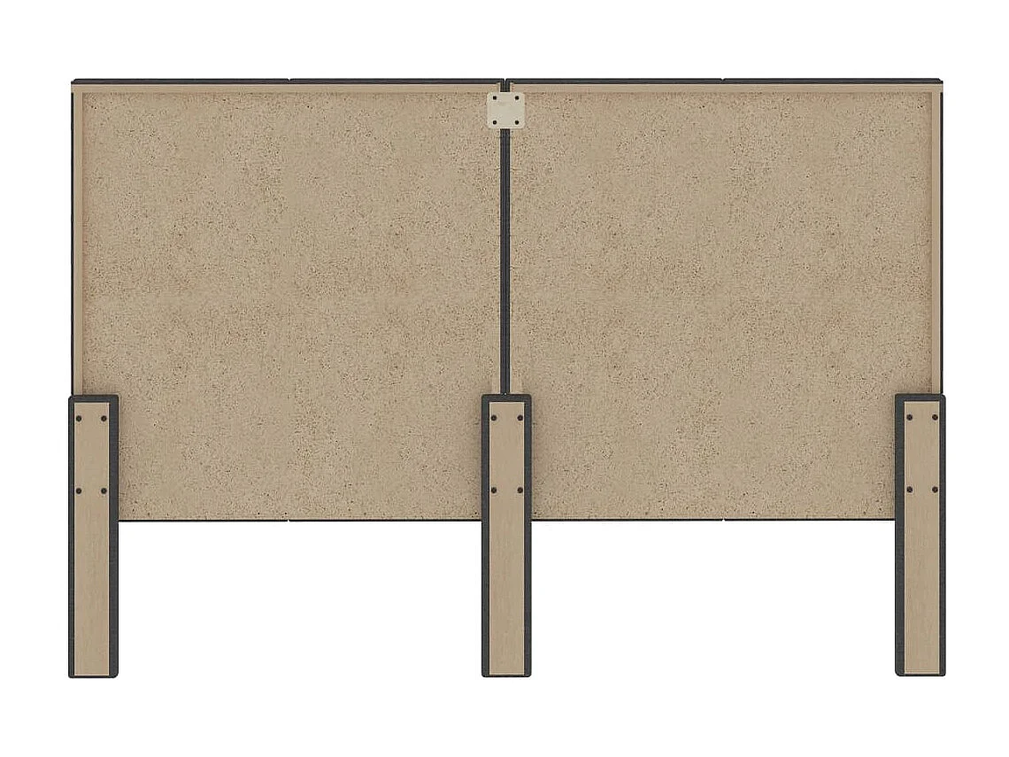 Tête de lit Gris foncé Tissu 140x200 cm  POI58002 BonneVie Meuble