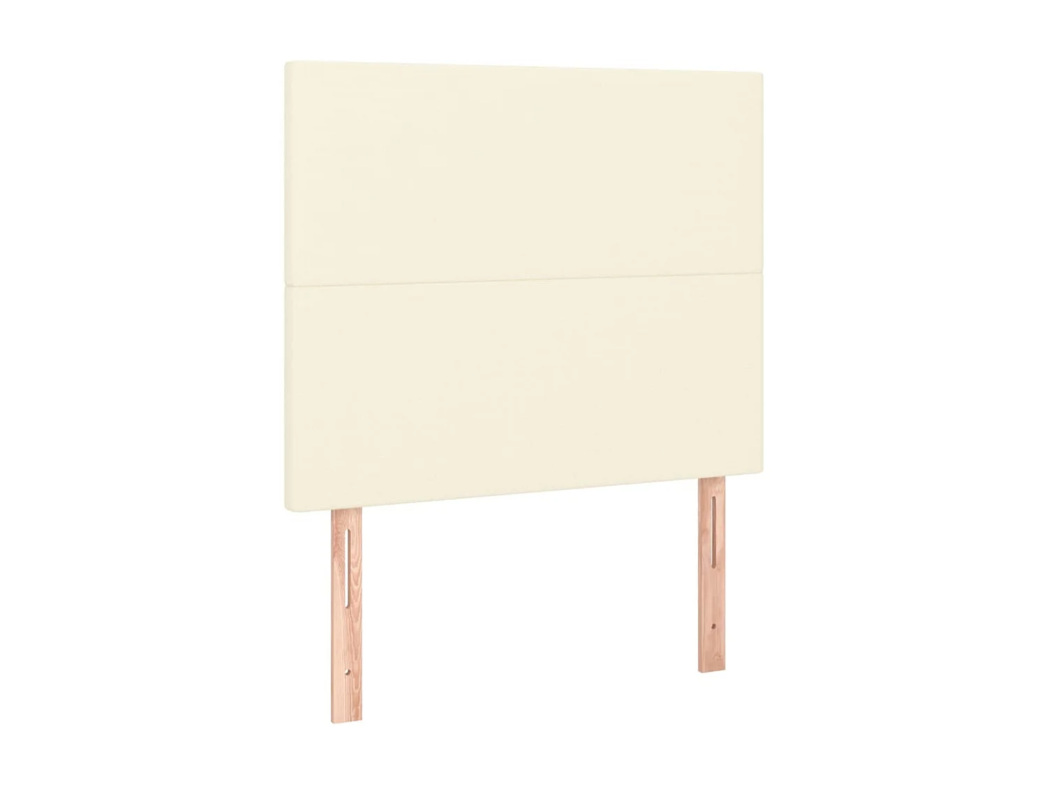 Têtes de lit 2 pcs Crème 80x5x78/88 cm Similicuir POI22999 BonneVie Meuble