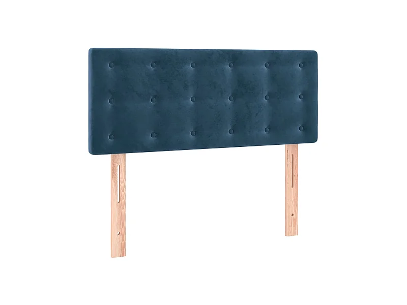 Kopfteil,Bettkopfteil Dunkelblau 100x5x78/88 cm Samt -gkd863432