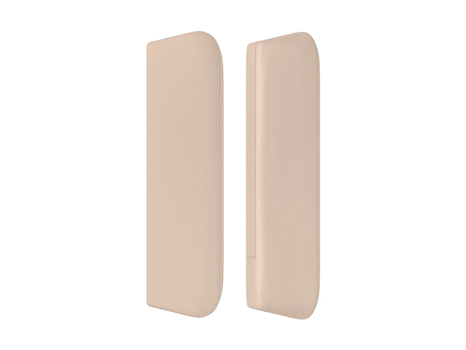 Tête de lit avec oreilles Cappuccino 147x16x78/88 cm Similicuir POI85686 BonneVie Meuble