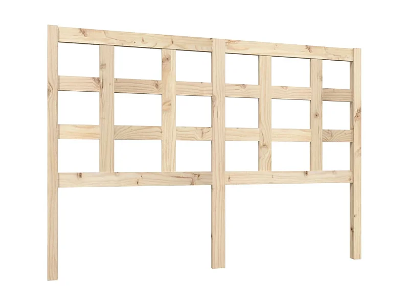 Testiera | Testata del letto per Letto 140,5x4x100 cm Legno Massello di Pino