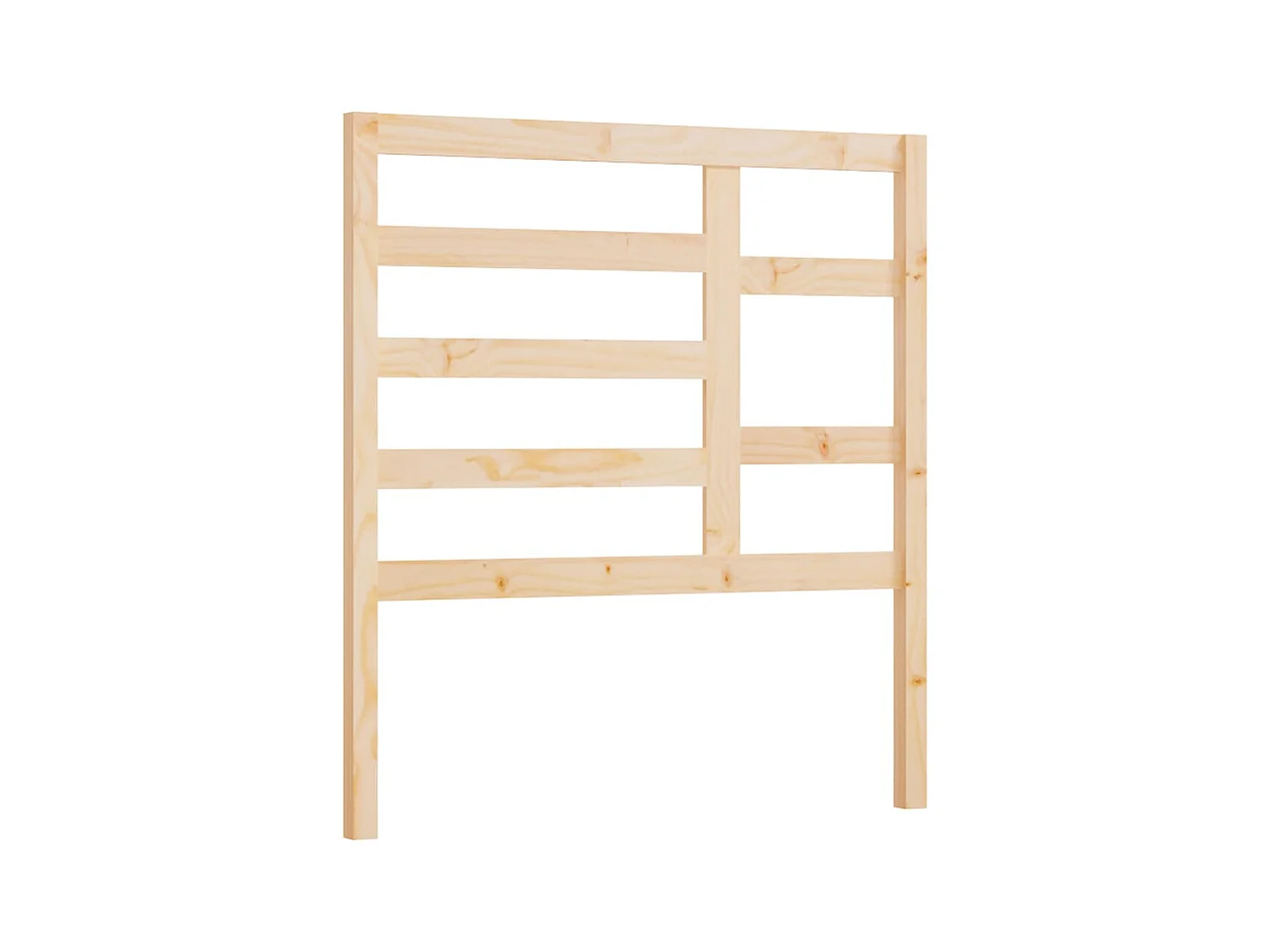 Tête de lit 96x4x104 cm Bois massif de pin POI28107 BonneVie Meuble