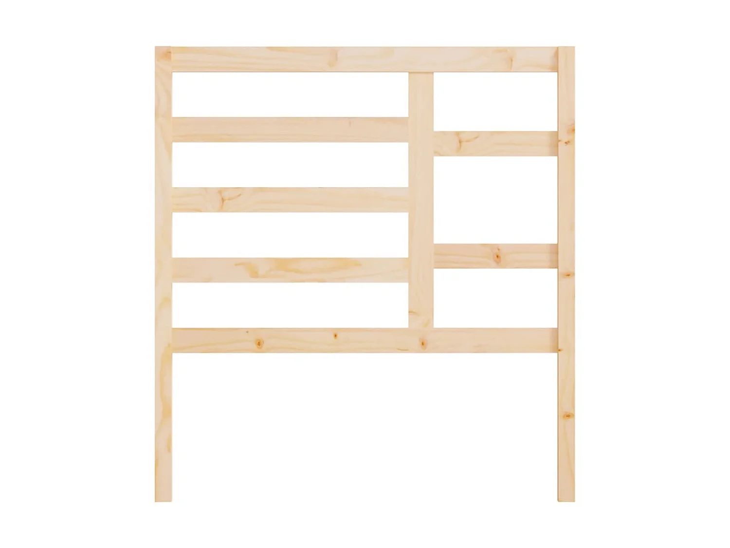 Tête de lit 96x4x104 cm Bois massif de pin POI28107 BonneVie Meuble