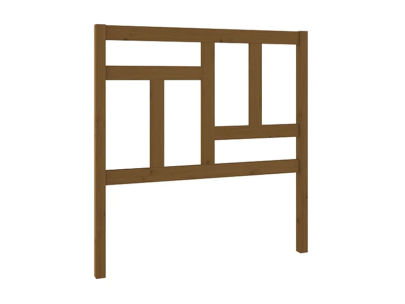 Testiera | Testata del letto per Letto ambra 80,5x4x100cm in Legno Massello di Pino