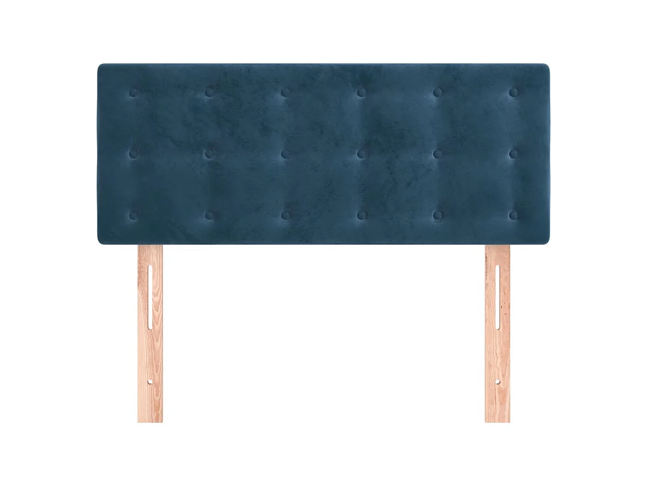 Kopfteil,Bettkopfteil Dunkelblau 90x5x78/88 cm Samt -gkd136431