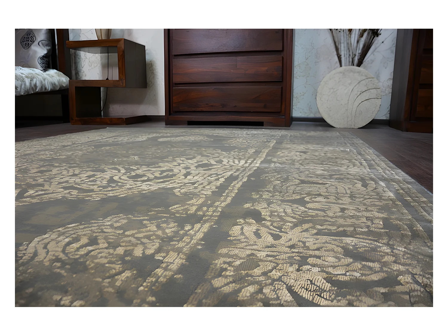 Tapis DROP JASMINE 456 Vizon/Beige foncé 240x330 cm