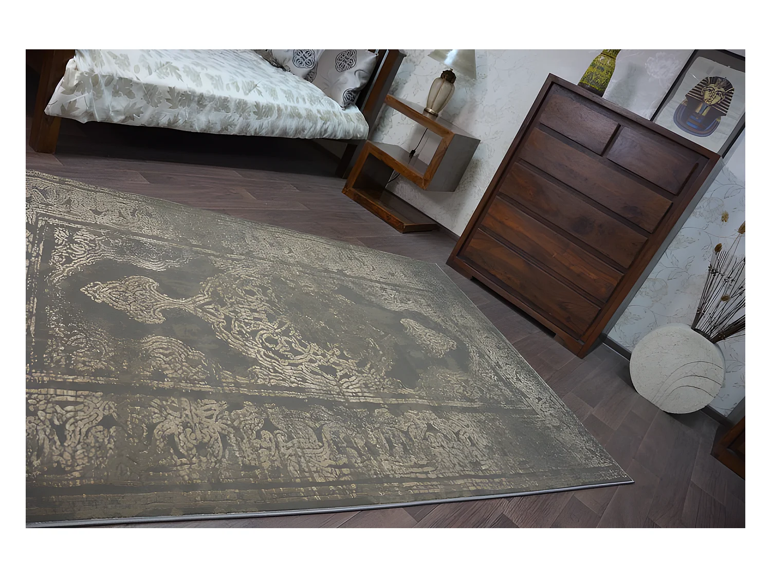 Tapis DROP JASMINE 456 Vizon/Beige foncé 240x330 cm
