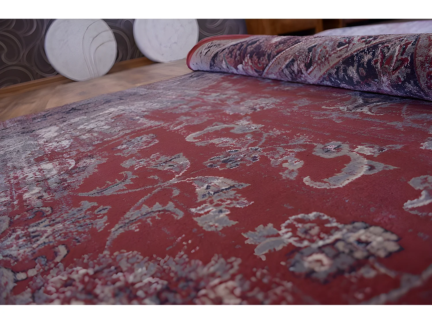 Tapijt heat-set JASMIN 8676 rust 180x270 cm