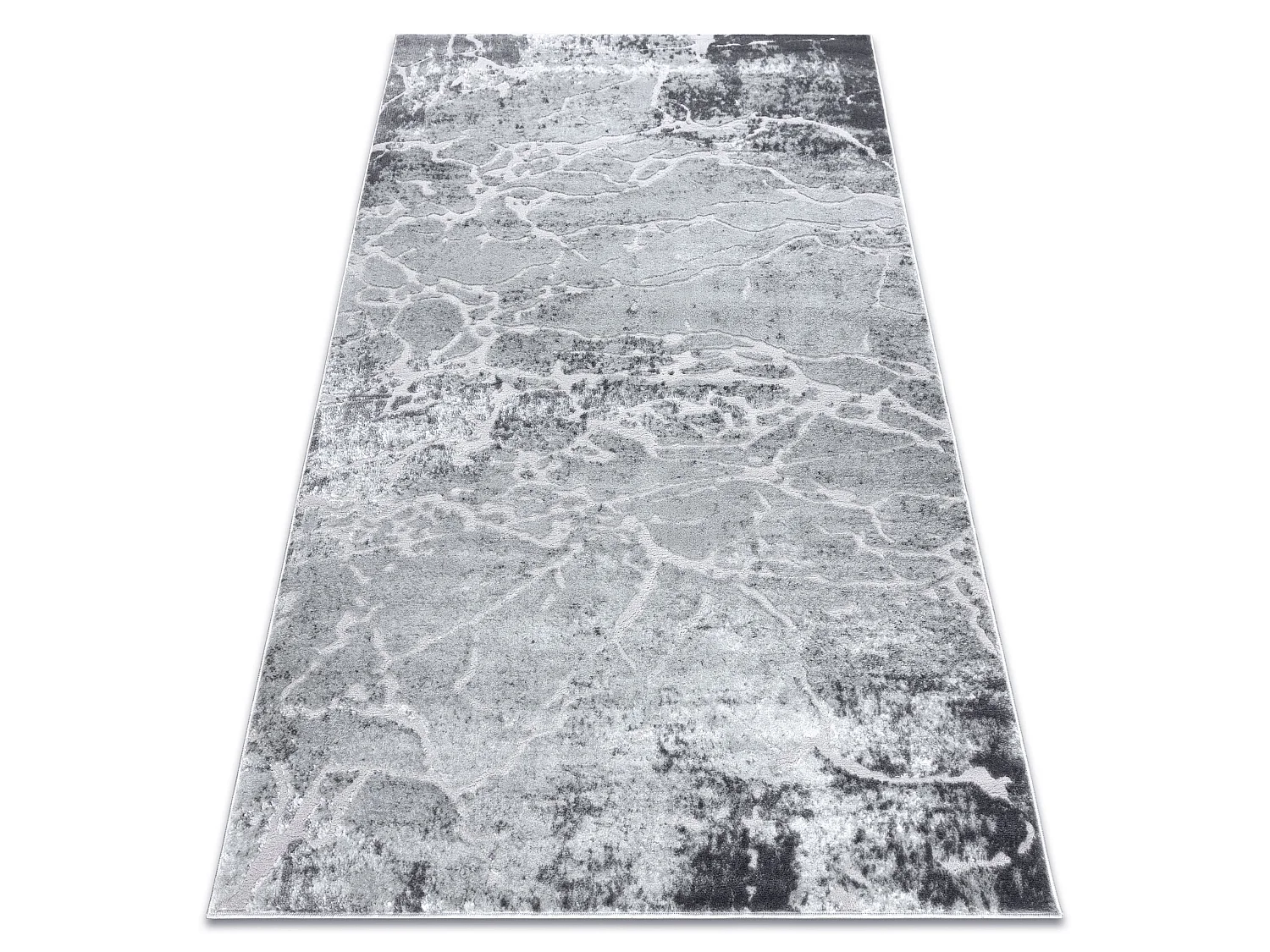 Tapis MEFE moderne  6182 Béton - Structural deux niveaux de molleton  240x330 cm