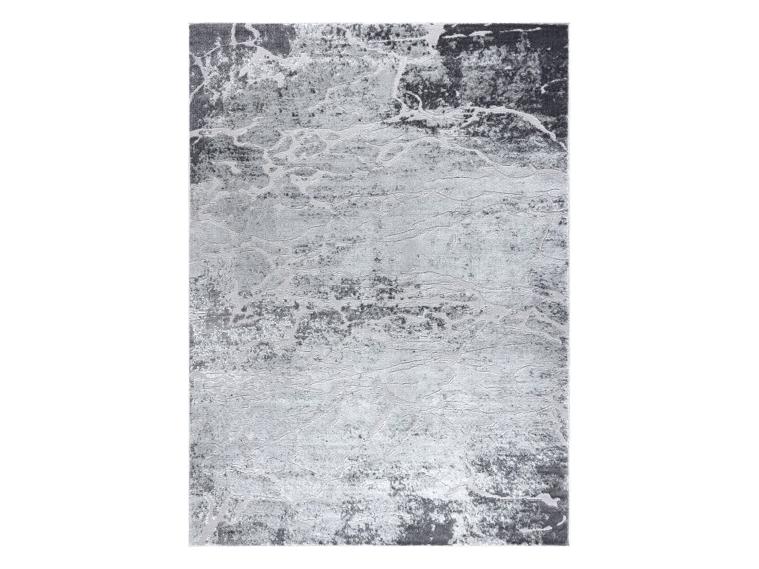 Tapis MEFE moderne  6182 Béton - Structural deux niveaux de molleton  240x330 cm