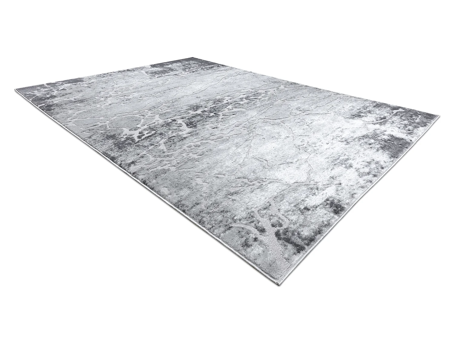 Tapis MEFE moderne  6182 Béton - Structural deux niveaux de molleton  240x330 cm