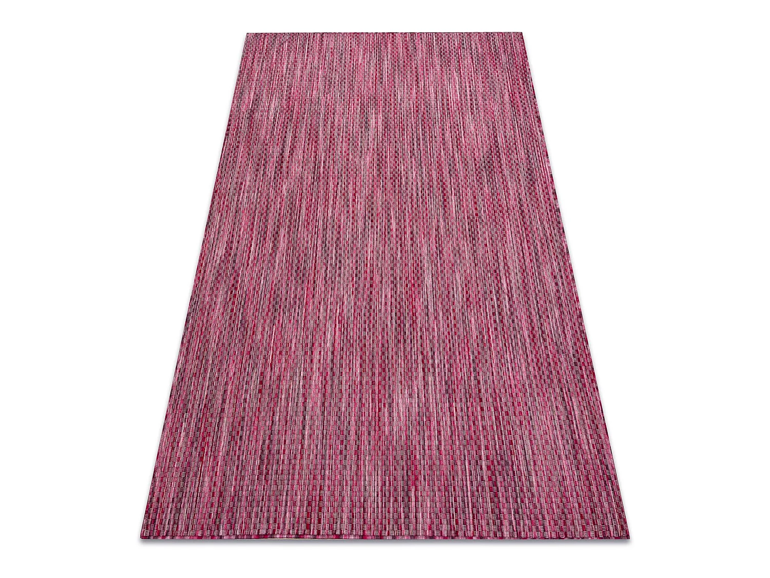 Moderno FISY tapis SIZAL 20774 Carrés, mélange rose 180x270 cm