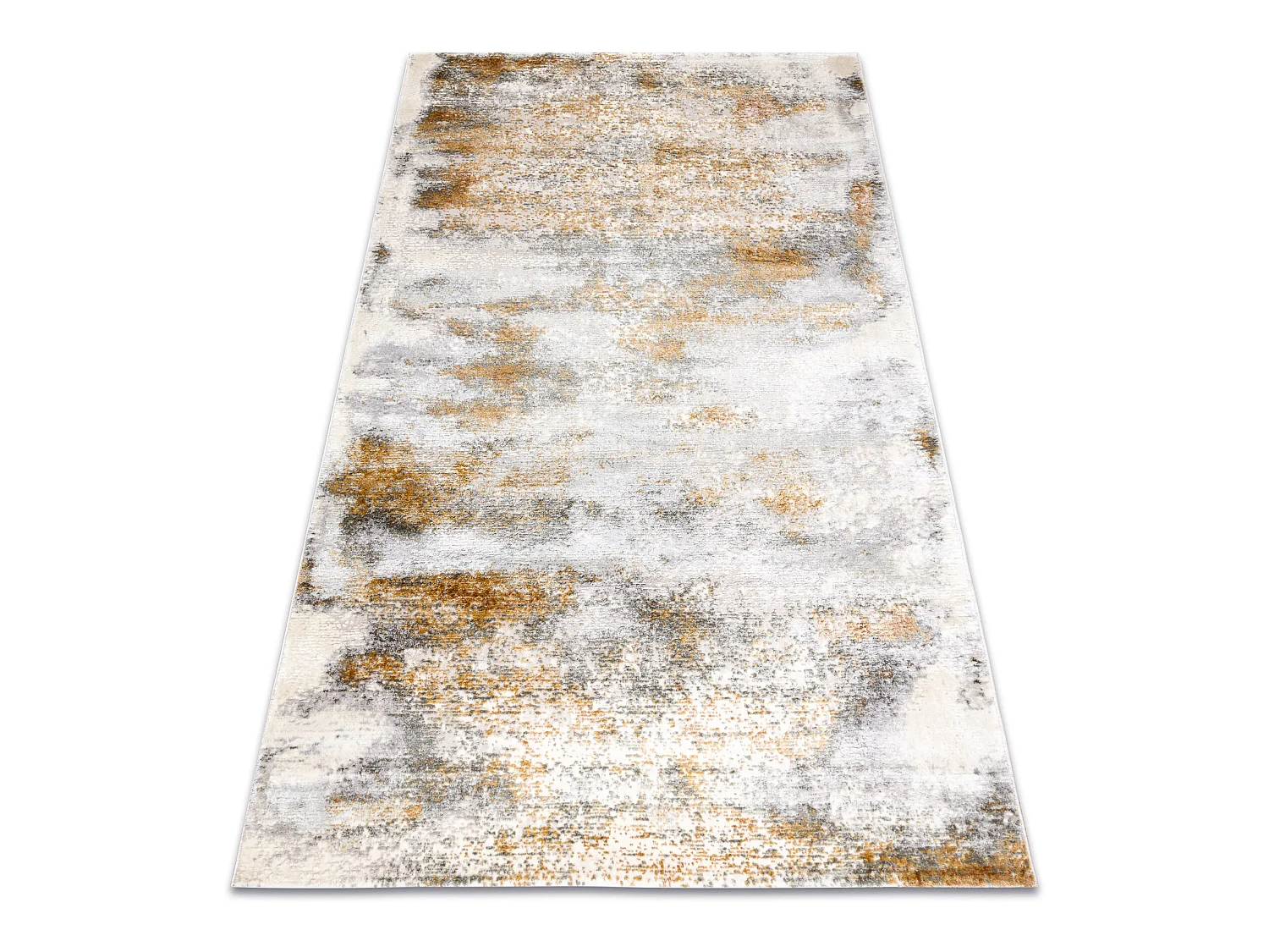 Tappeto ACRILICO ELITRA 8105 Astrazione vintage avorio / arancia 240x350 cm