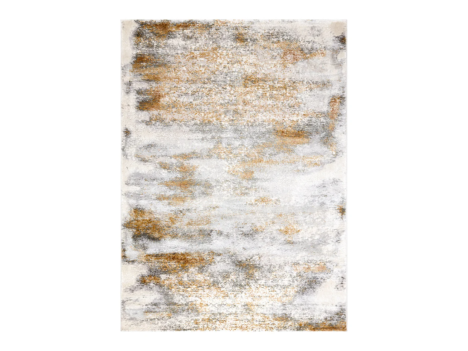 Tapis ACRYLIQUE ELITRA 8105 Abstraction vintage ivoire / orange  240x350 cm