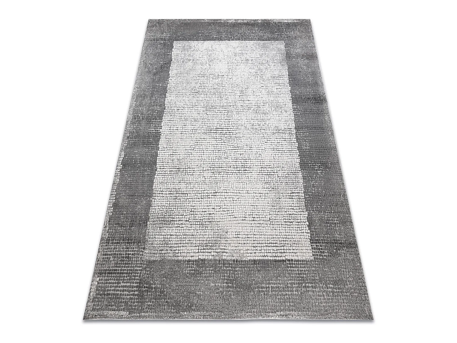 Tapis NOBLE moderne  9730 65 Cadre vintage - Structural deux niveaux d 240x330 cm