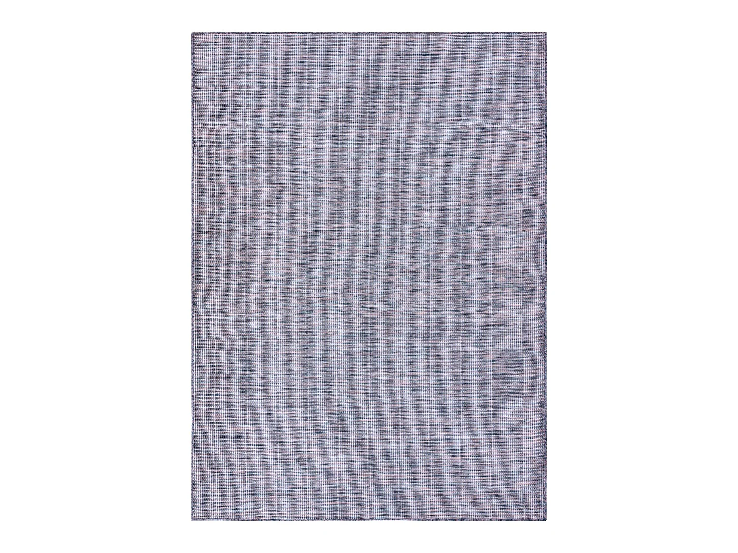 Tapis SIZAL PATIO 2778 tissé à plat bleu / rose / beige 78x150 cm
