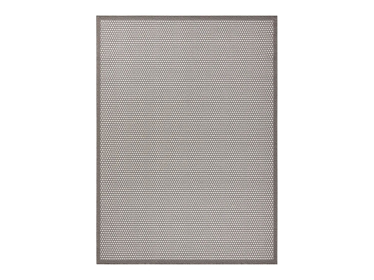 Sisal tapijt SISAL BORDERO 2907 plat te weven taupe / crème 160x220 cm