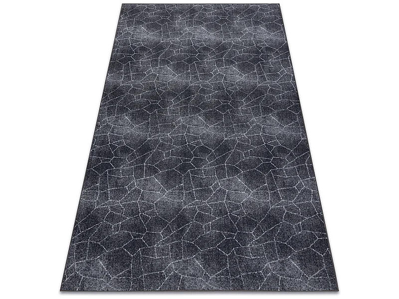 Tapis STONE Calcul gris 100x500 cm