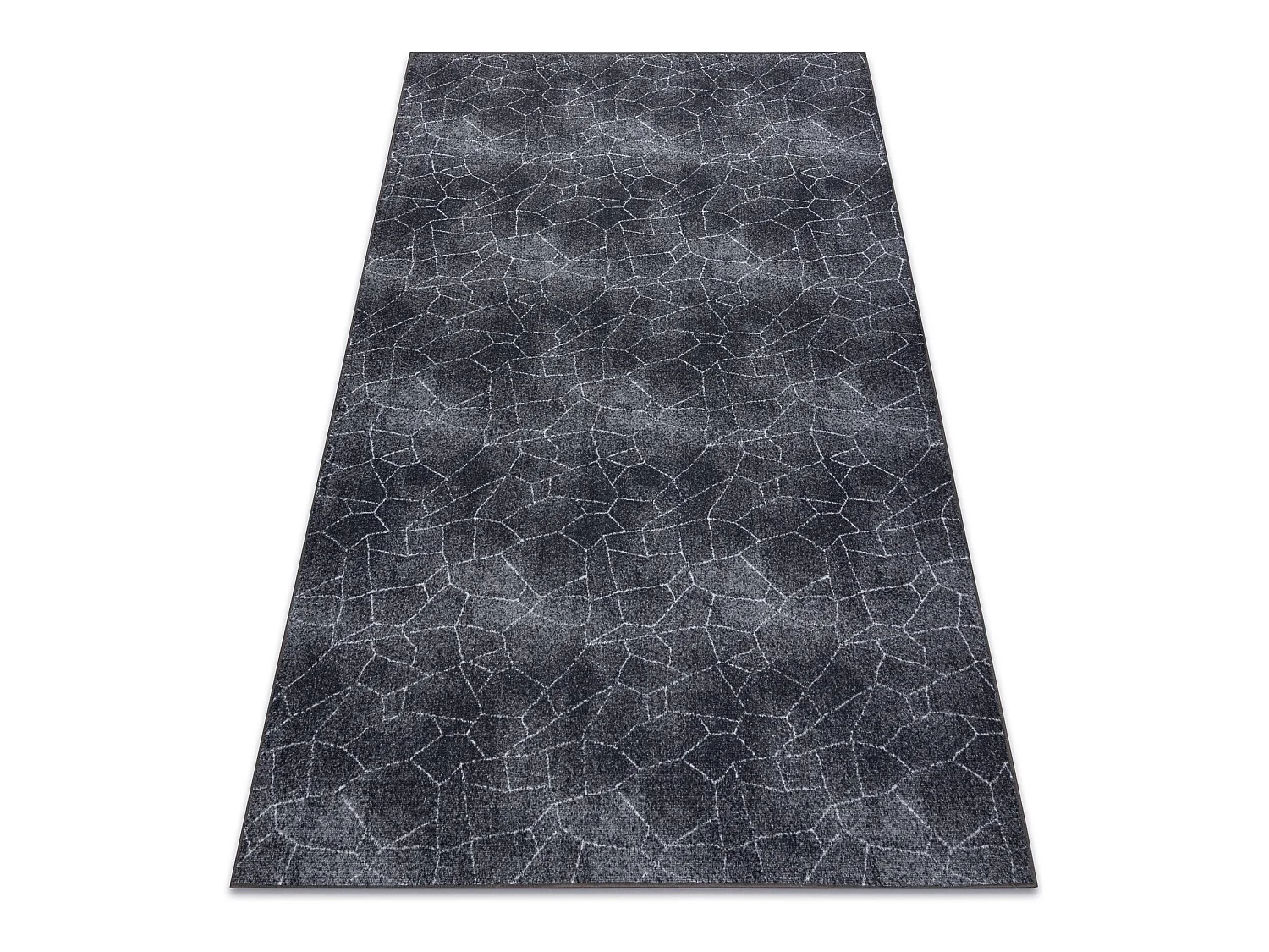 Tapis STONE Calcul gris 100x500 cm