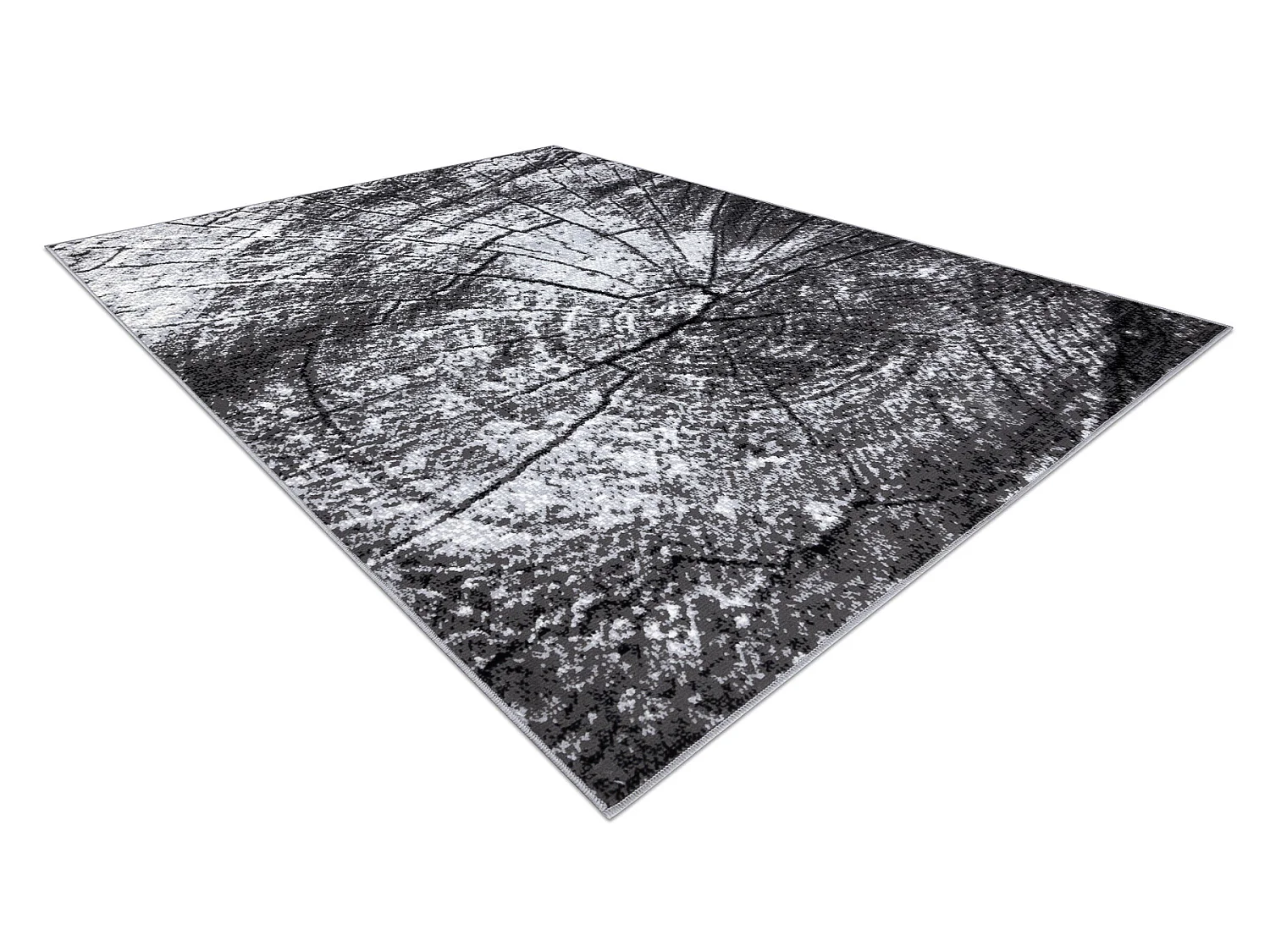 BCF Rug Morad PIEŃ Arbre Bois - gris 300x400 cm