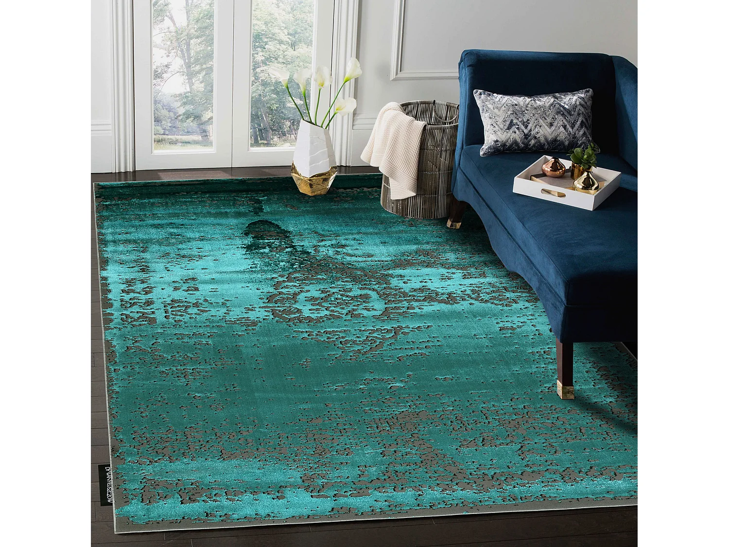 Tapijt NOBLE modern 9479 65 Ornament vintage gewreven - Structureel, t 180x270 cm