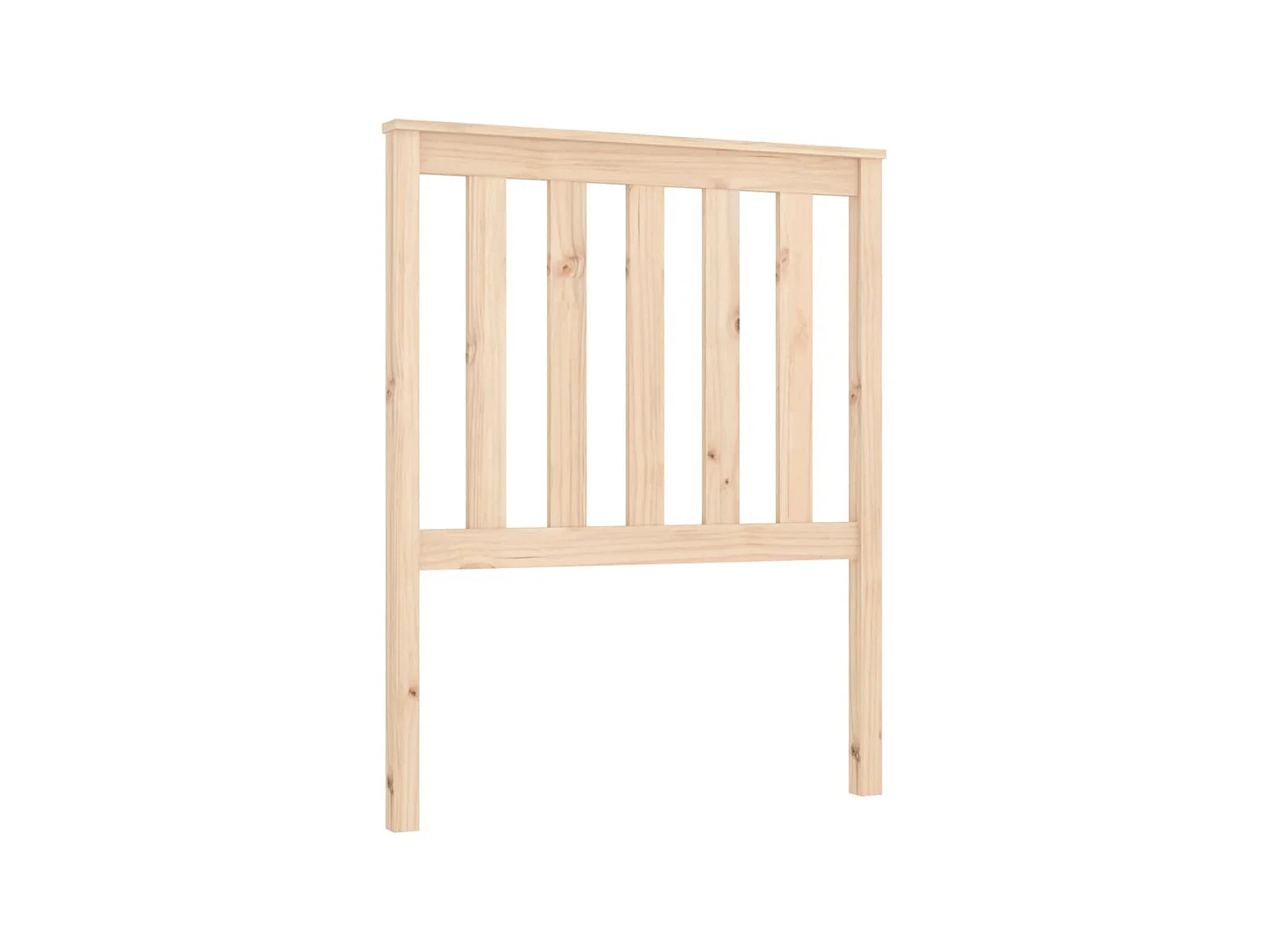Tête de lit 81x6x101 cm Bois massif de pin POI43018 BonneVie Meuble