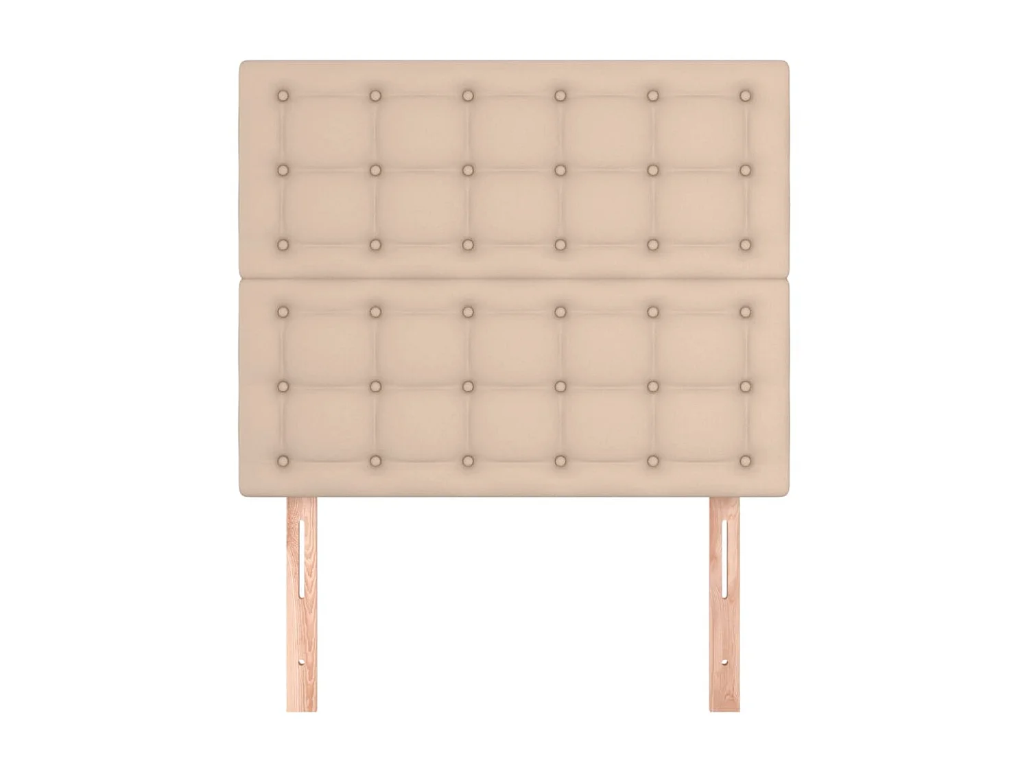 2 Pz Testiere Cappuccino 90x5x78/88 cm in Similpelle CFW343777