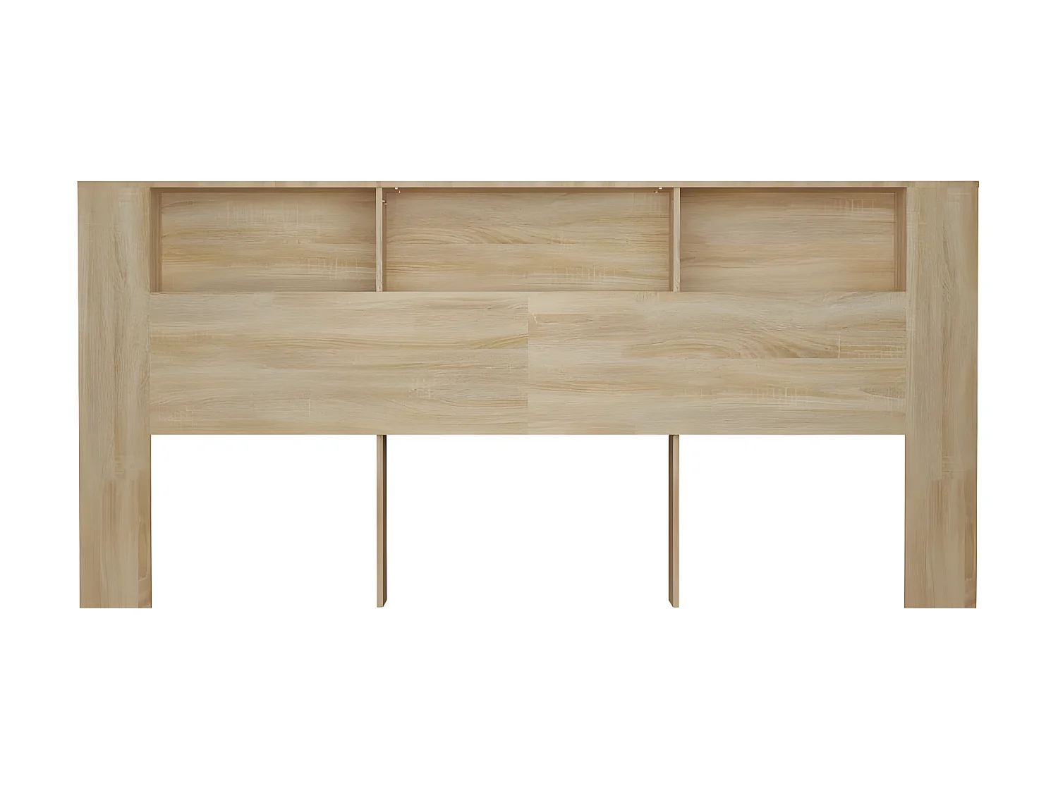 Mueble cabecero color roble Sonoma 220x18,5x104,5 cm ES57297