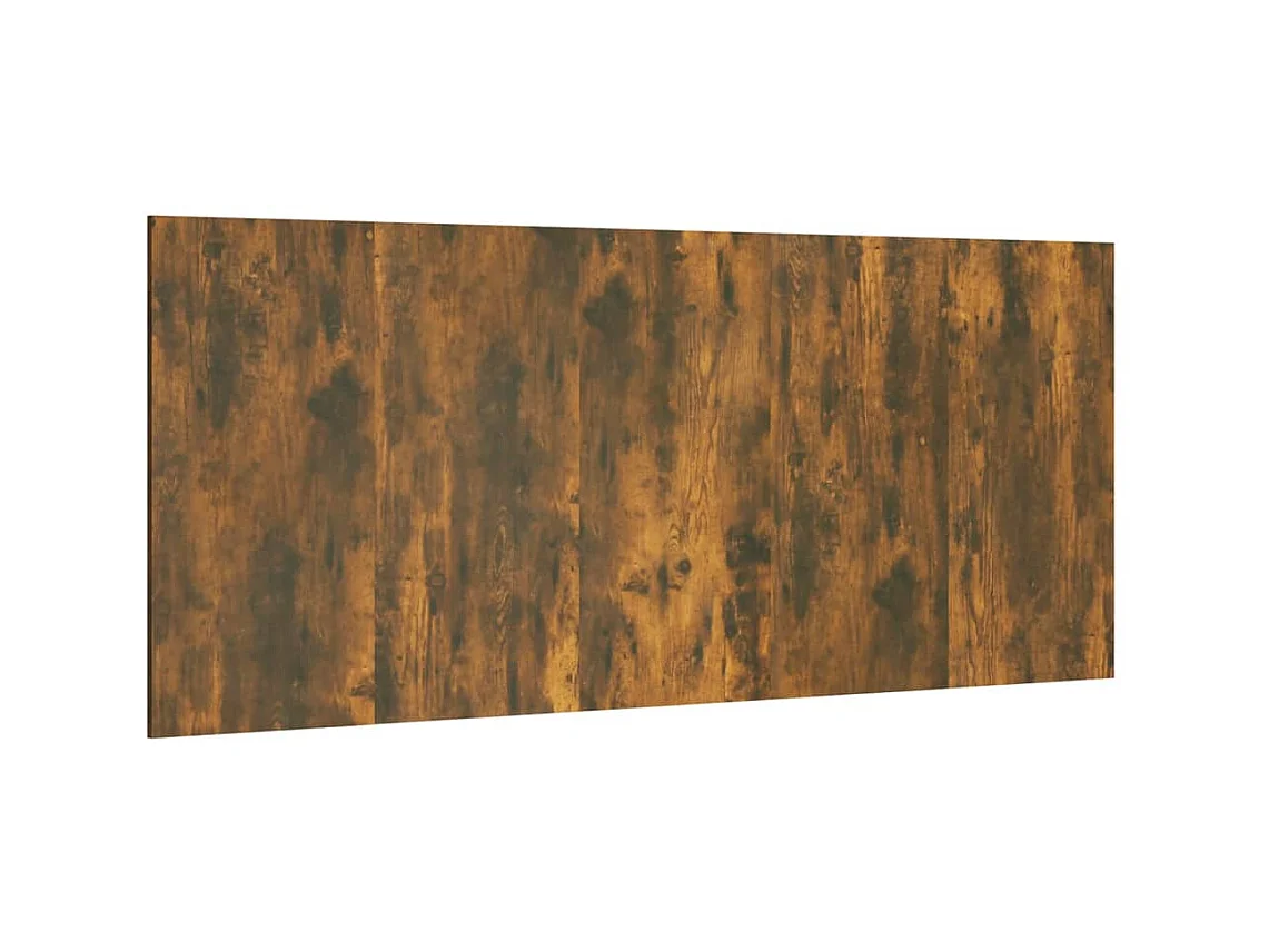 Tête de lit Chêne fumé 200x1,5x80 cm Bois d'ingénierie POI11948 BonneVie Meuble