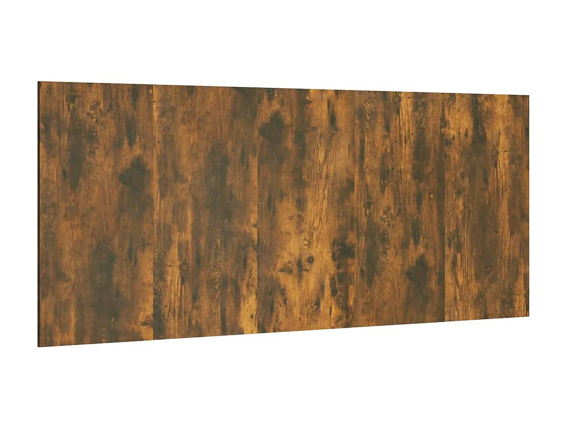 Tête de lit Chêne fumé 200x1,5x80 cm Bois d'ingénierie POI11948 BonneVie Meuble