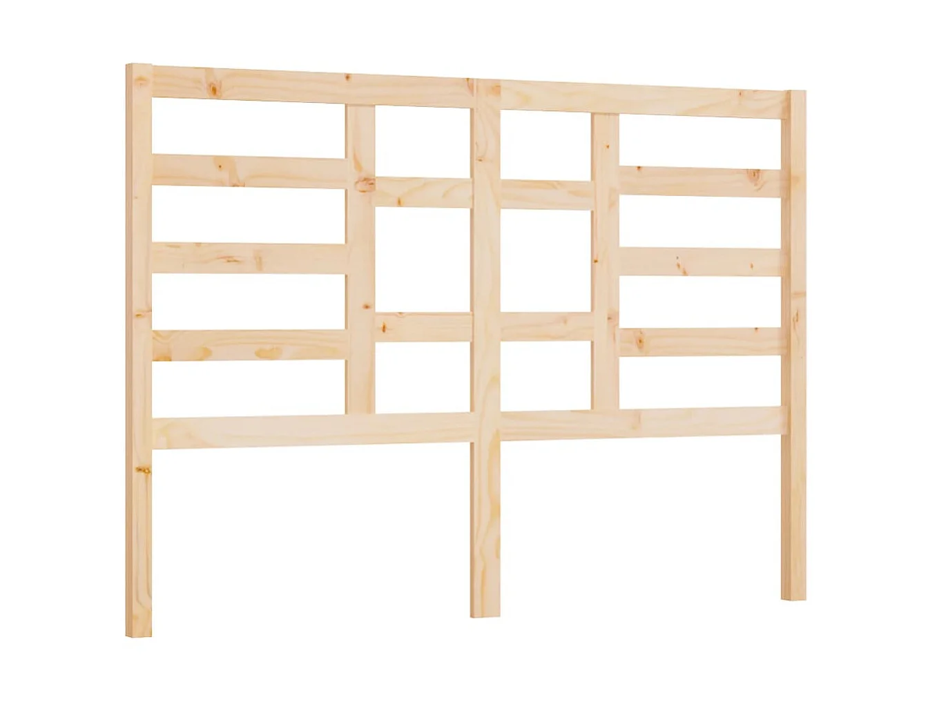 Testiera | Testata del letto per Letto 156x4x104 cm in Legno Massello di Pino