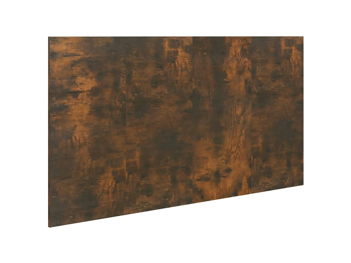 Tête de lit Chêne fumé 160x1,5x80 cm Bois d'ingénierie POI63398 BonneVie Meuble