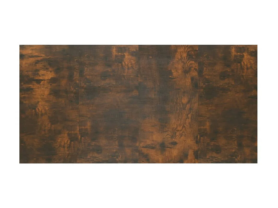 Tête de lit Chêne fumé 160x1,5x80 cm Bois d'ingénierie POI63398 BonneVie Meuble