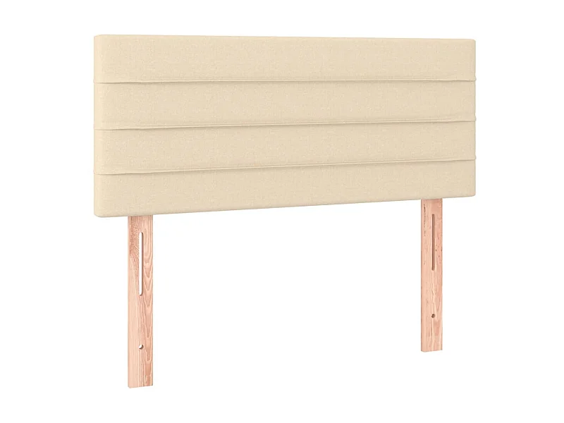 Testiera | Testata del letto Crema 80x5x78/88 cm in Tessuto