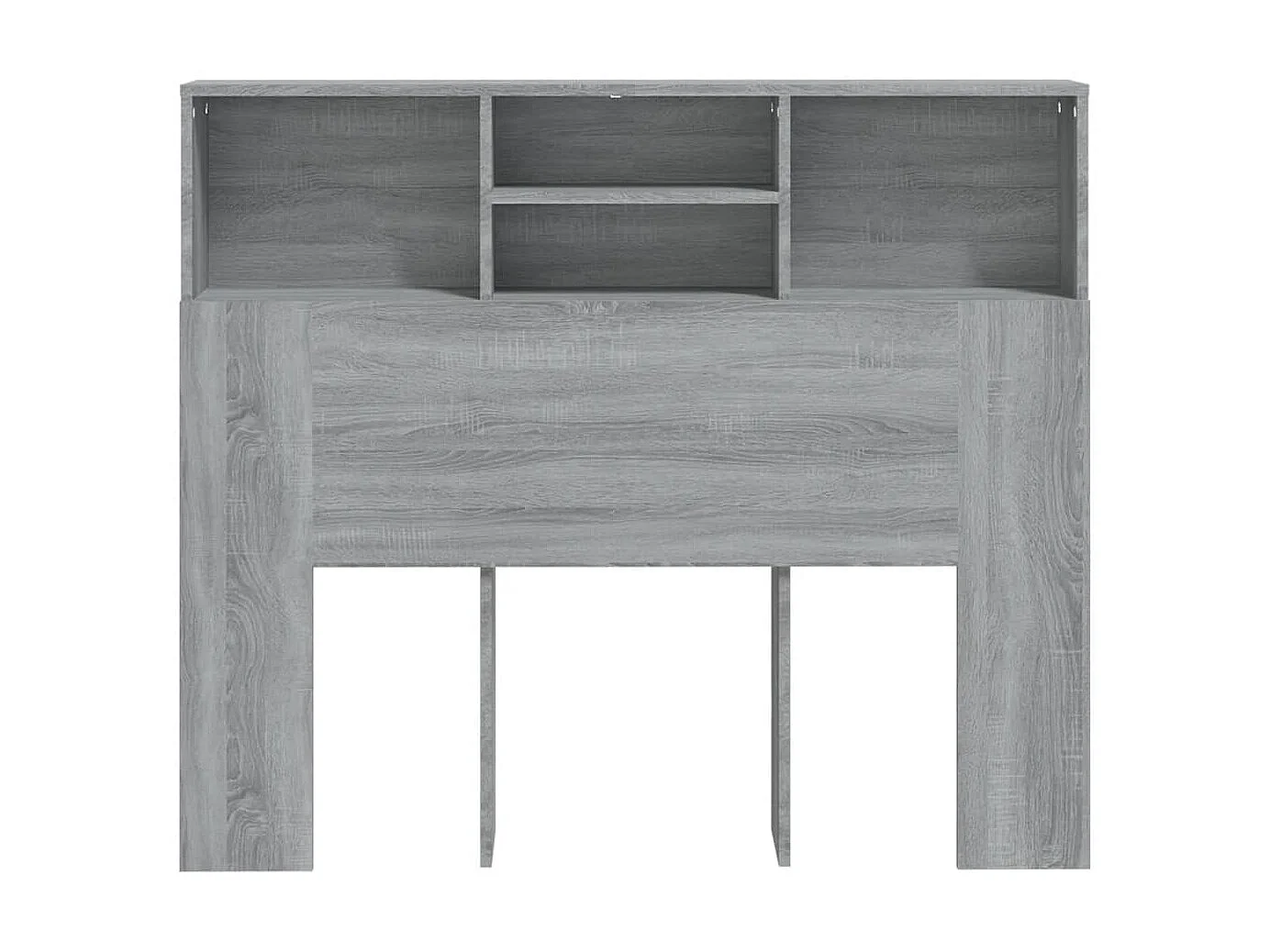 Armoire de tête de lit Sonoma gris 120x19x103,5 cm POI39604 BonneVie Meuble