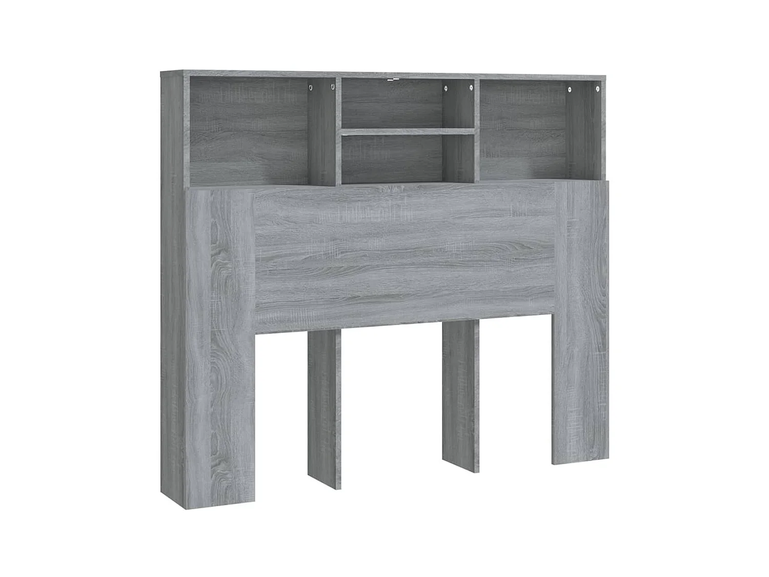 Armoire de tête de lit Sonoma gris 120x19x103,5 cm POI39604 BonneVie Meuble