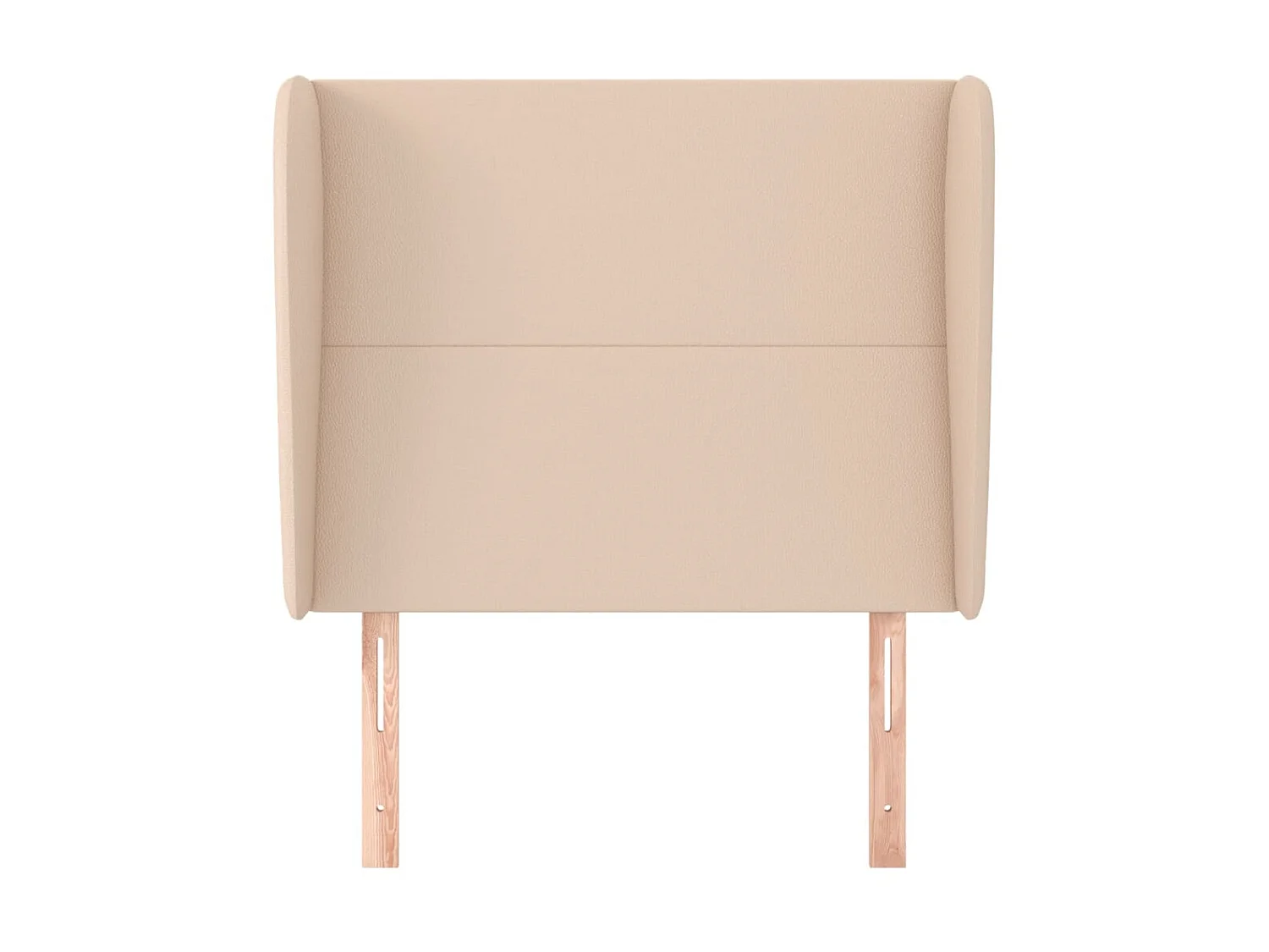 Tête de lit avec oreilles Cappuccino 93x23x118/128cm Similicuir POI44091 BonneVie Meuble