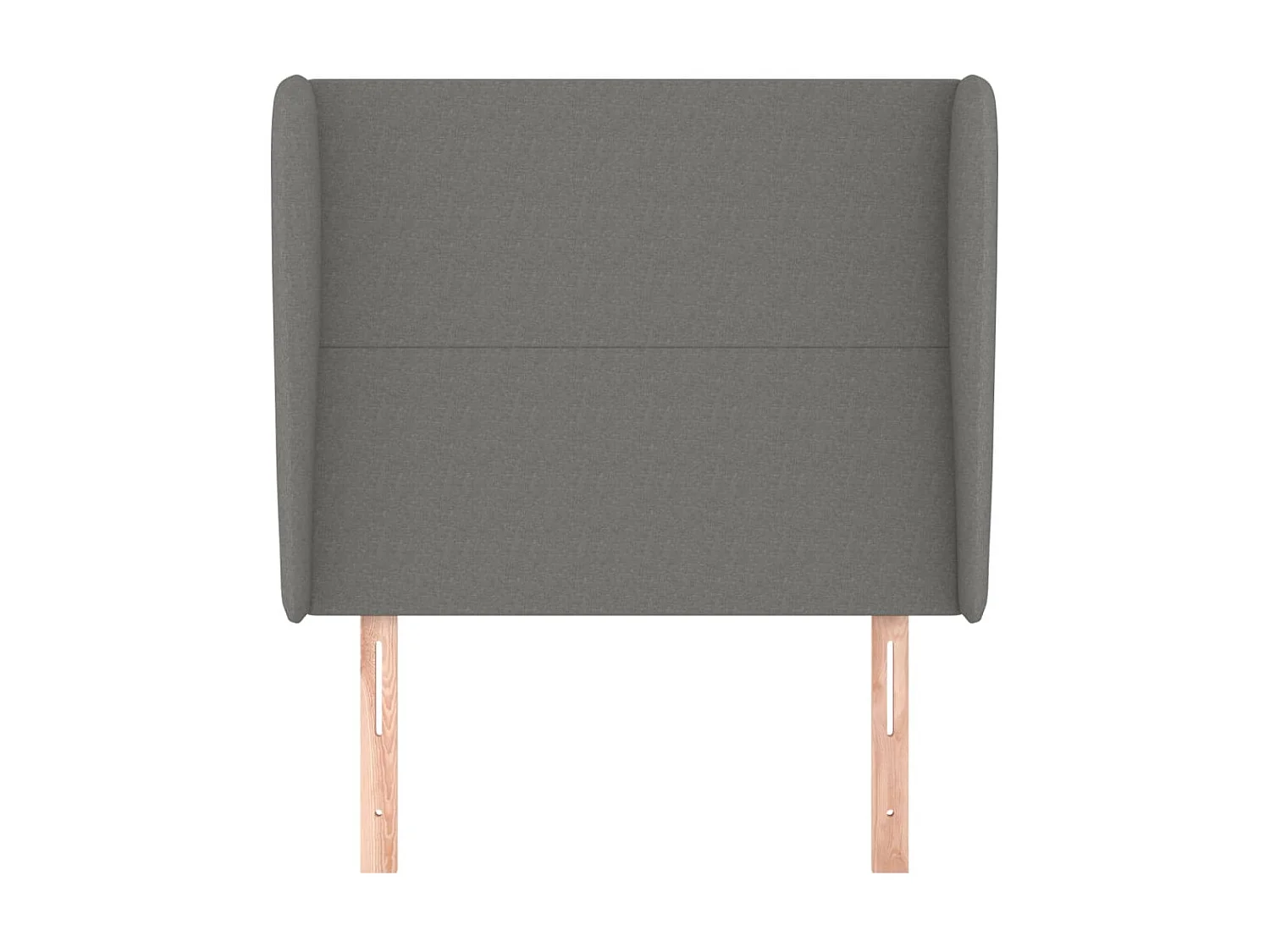 Testiera | Testata del letto ad Orecchio GrigioScuro 103 x 23 x 118/128cm inTessuto